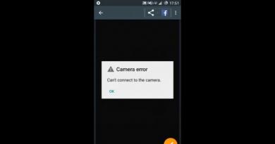 Ang camera sa Android ay hindi gumagana: ano ang gagawin?