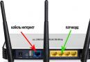 Hvordan koble til og konfigurere en Wi-Fi-ruter?