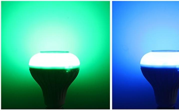Revisão da configuração e uso da lâmpada LED Bluetooth Luminous Smart Bulb